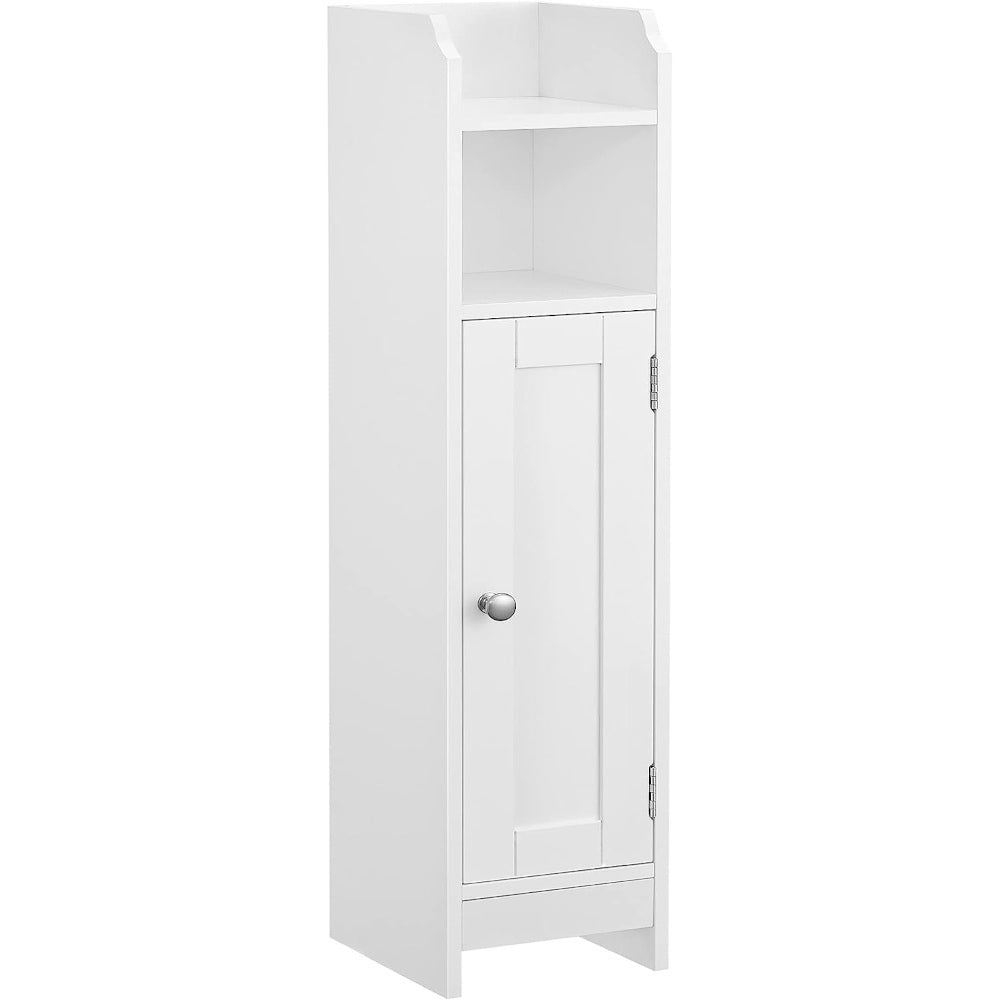 Kúpeľňová skrinka Chantelle (18x80x20 cm, biela)