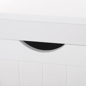 Kúpeľňová skrinka Chantelle (30x89x30 cm, biela)