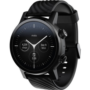 Chytré hodinky Motorola 360 3. generácie, čierna POUŽITÉ, NEOPOTR