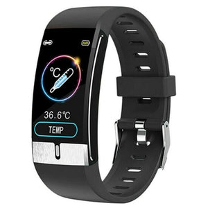 Smart hodinky Immax Temp Fit, s meraním teploty, čierna POUŽITÉ,