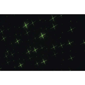 Laserový dekoratívny projektor Emos ZY2191, zelené hviezdy