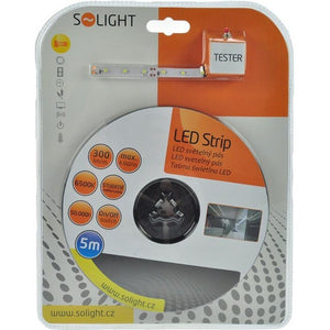 LED svetelný pás Solight WM50-20T, 12V + adaptér, 5m