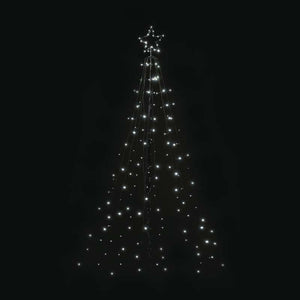 LED vianočný strom Emos ZY2361T, kovový, studená biela, 180 cm