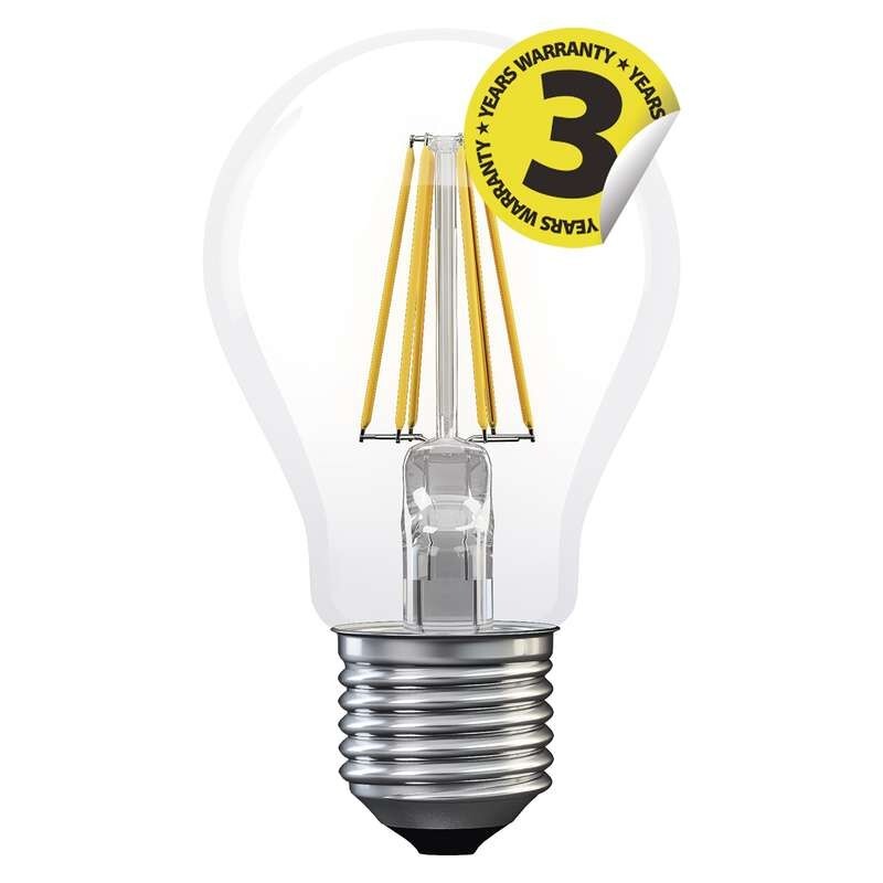 LED žiarovka Emos Z74261, E27, 6W, retro, neutrálna biela