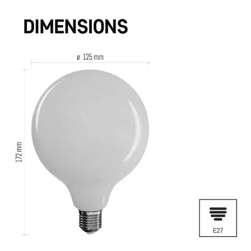 LED žiarovka Emos ZF2160 Filament, E27, 11W, teplá biela