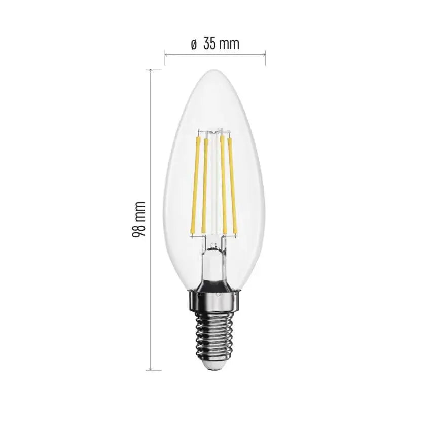 LED žiarovka Emos ZF3241, E14, 6W, neutrálna biela