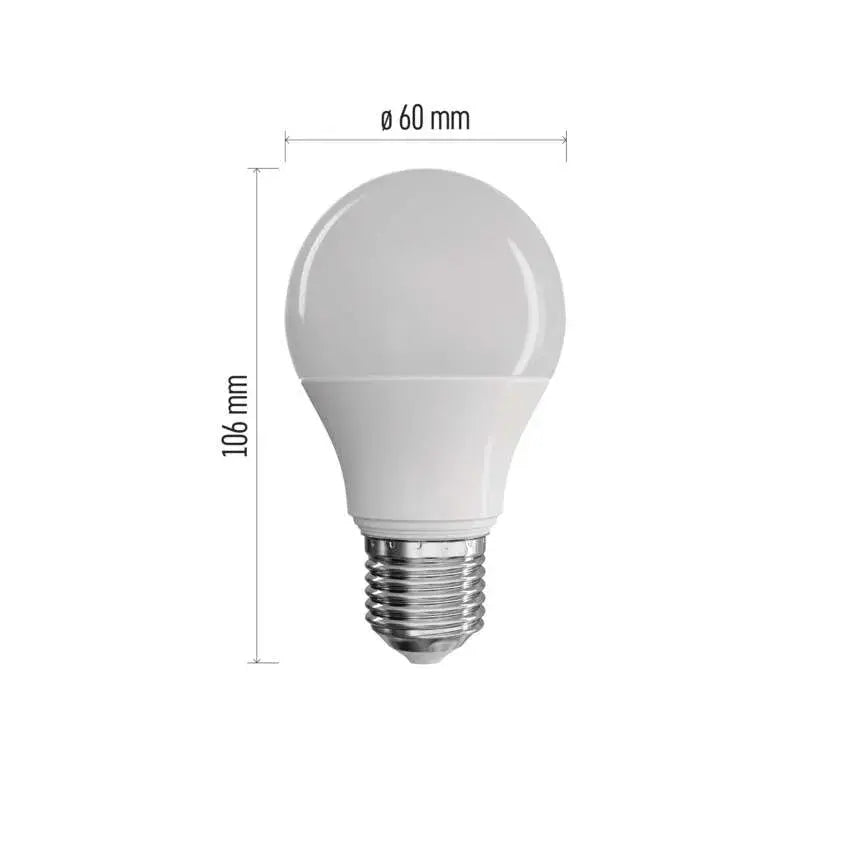 LED žiarovka Emos ZQ5120, E27, 5,2W, teplá biela