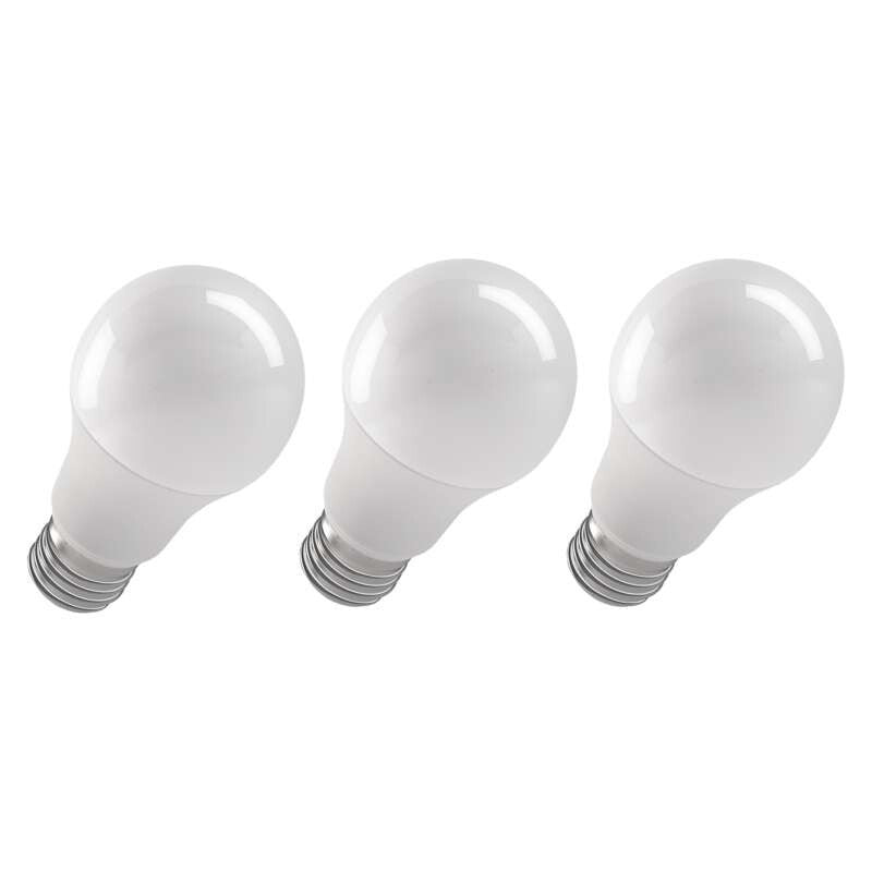 LED žiarovka Emos ZQ51413, E27, 9W, neutrálna biela, 3 ks