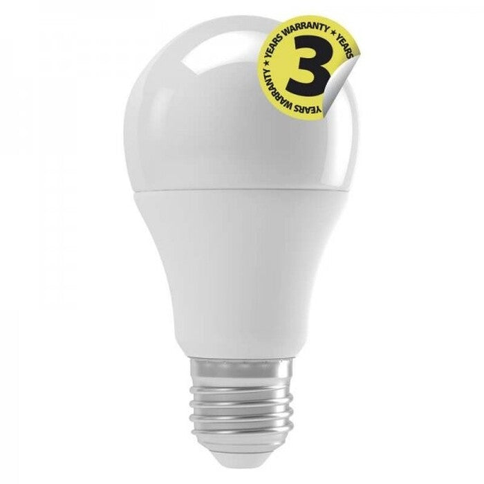 LED žiarovka Emos ZQ5160, E27, 14W, guľatá, číra, teplá biela