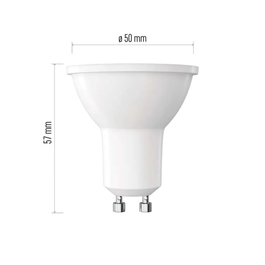LED žiarovka Emos ZQ83713, GU10, 8,4W, neutrálna biela
