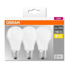 LED žiarovka Osram Clas, E27, 10W, teplá biela, 3 ks
