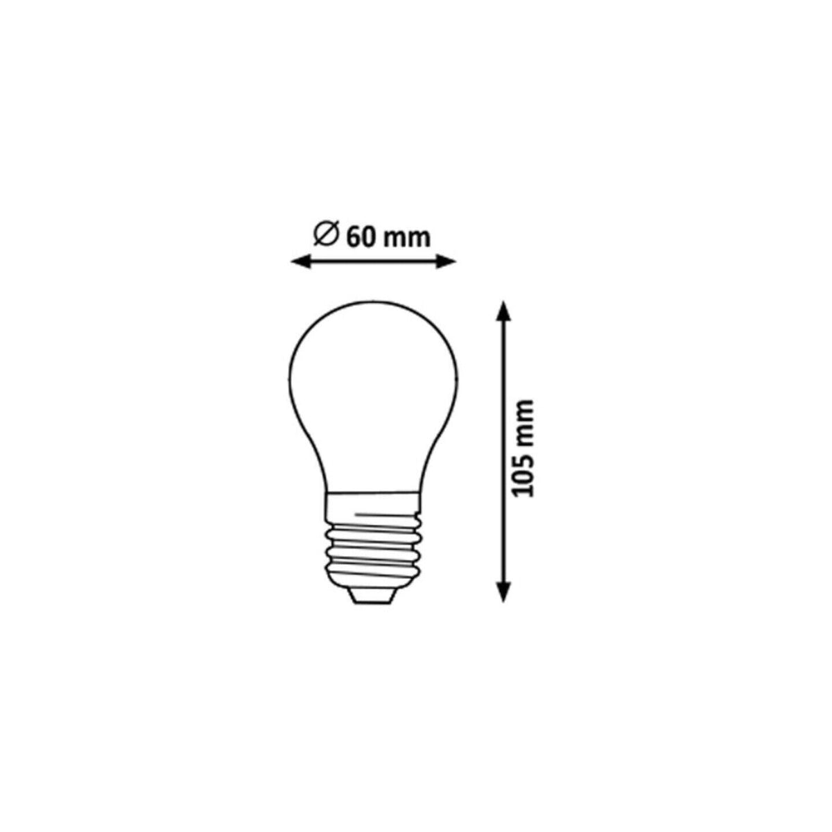 LED žiarovka Rabalux 1657, 10W, E27, teplá biela