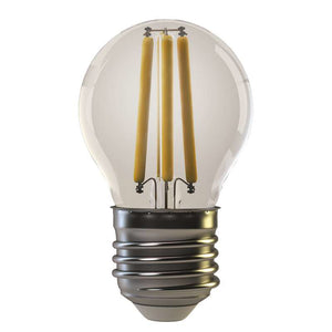 LED žiarovka Emos Z74240, E27, 4W, guľatá, retro, teplá biela