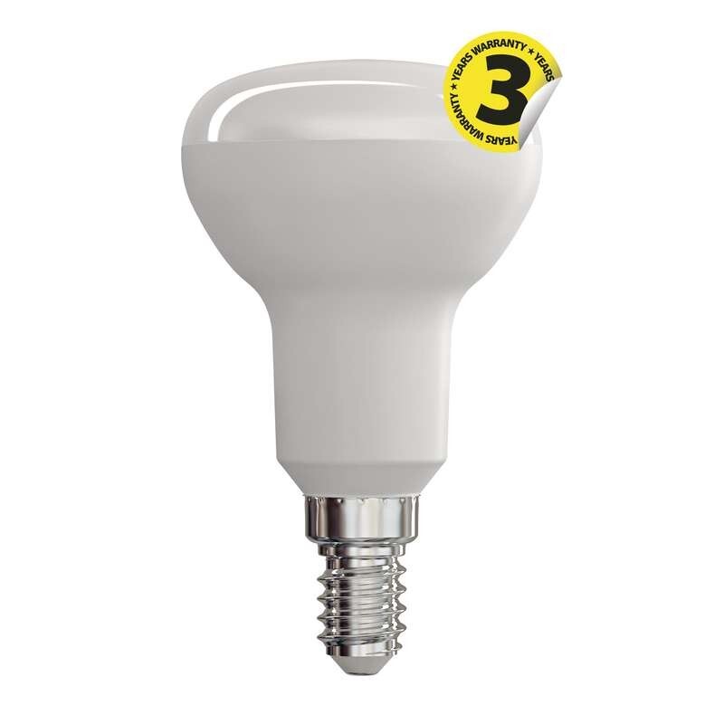 LED žiarovka Emos ZQ7221, E14, 6W, reflektorová, neutrálna biela