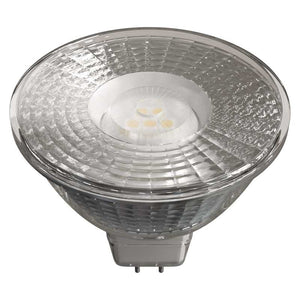 LED žiarovka Emos ZQ8433, GU5.3, 4,5W, číra, teplá biela