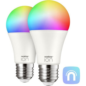 SMART žiarovka Niceboy ION RGB, E27, farebná, 2ks