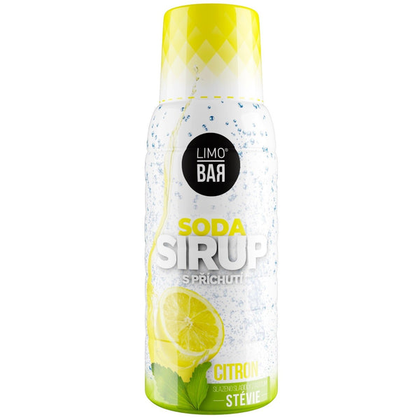 Sirup Limo Bar, Citron, stévia, 500ml