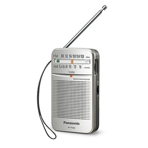 Rádio Panasonic RF-P50DEG, strieborne