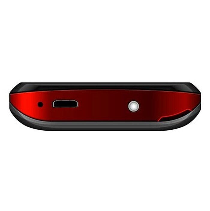 Maxcom MM428 Dual SIM, čierna/červená
