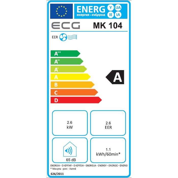 Mobilná klimatizácia ECG MK 104