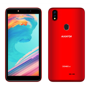 Mobilný telefón Aligator S5540KS 2GB/32GB, Kids+Senior, červená