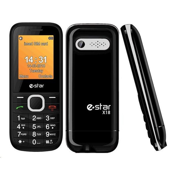 Mobilný telefón eSTAR X18, strieborný