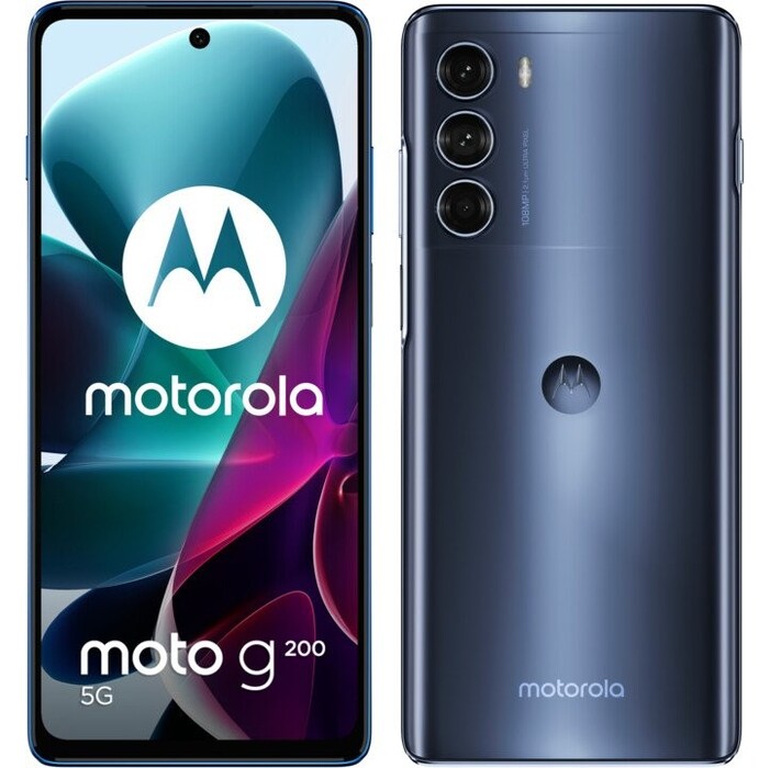 Mobilný telefón Motorola Moto G200 8GB/128GB, modrá