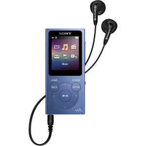 MP3 prehrávač Sony NW-E394 8 GB, modrý