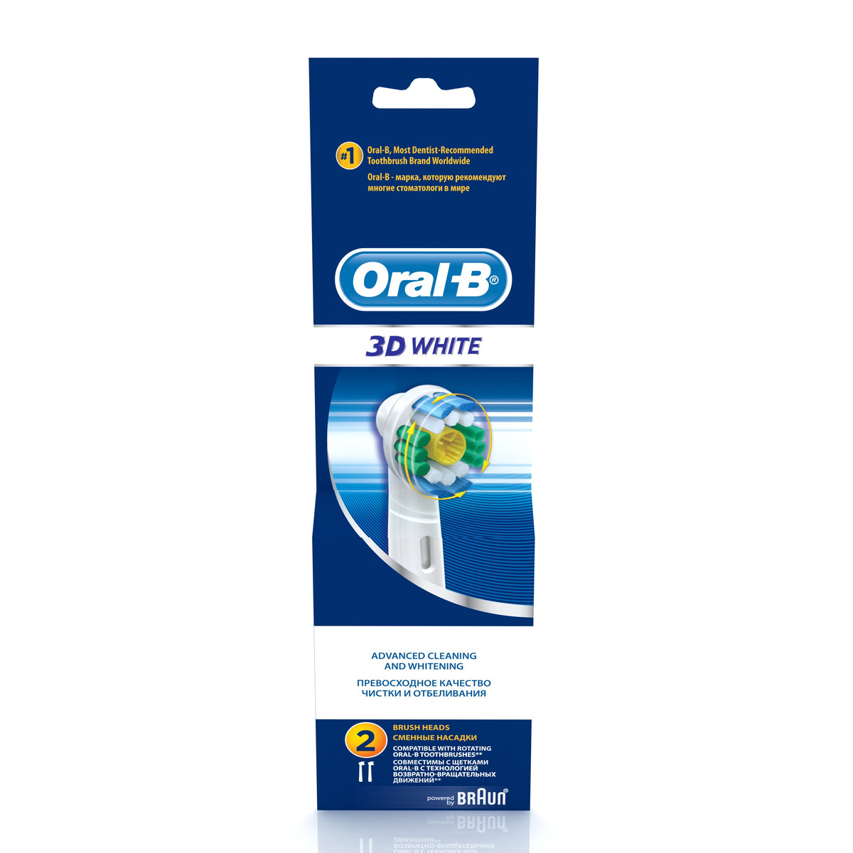 Náhradné kefky Oral-B EB1823DWHITE 3D White Luxe, 2ks