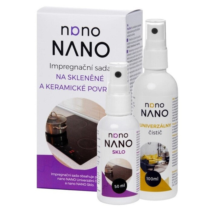 Nano - čistící a impregnační sada na skleněné povrchy (100+50 ml)