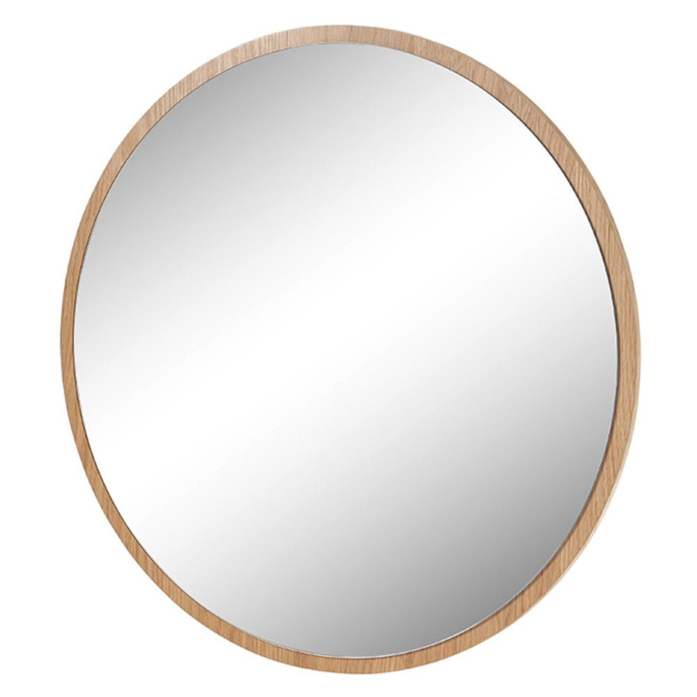 Nástenné zrkadlo Catania (75x2x75 cm, hnedá)