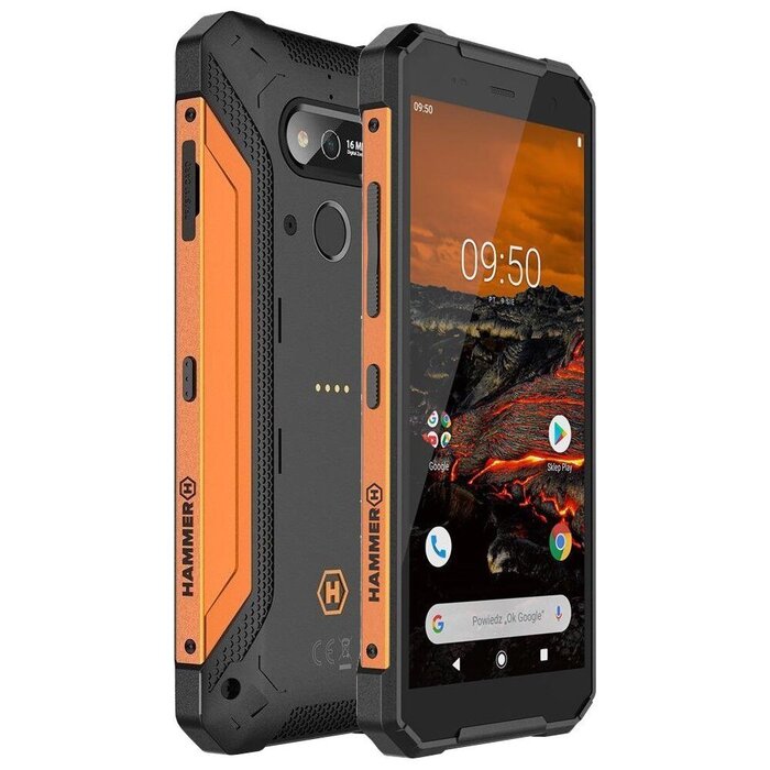 Odolný telefón myPhone Hammer Explorer 3GB/32GB, oranžová
