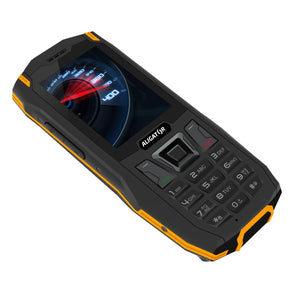 Odolný tlačidlový telefón Aligator K50 eXtremo, KaiOS, oranžová V