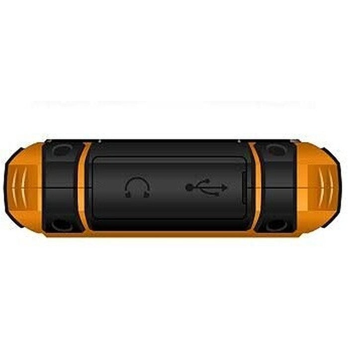 Odolný tlačidlový telefón iGET Defender D10, oranžová