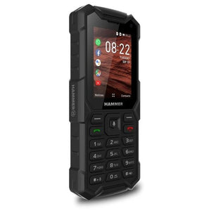 Odolný tlačidlový telefón myPhone Hammer 5 Smart KaiOS, čierna