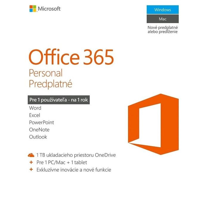 Office 365 Personal 32-bit/x64 SK P4