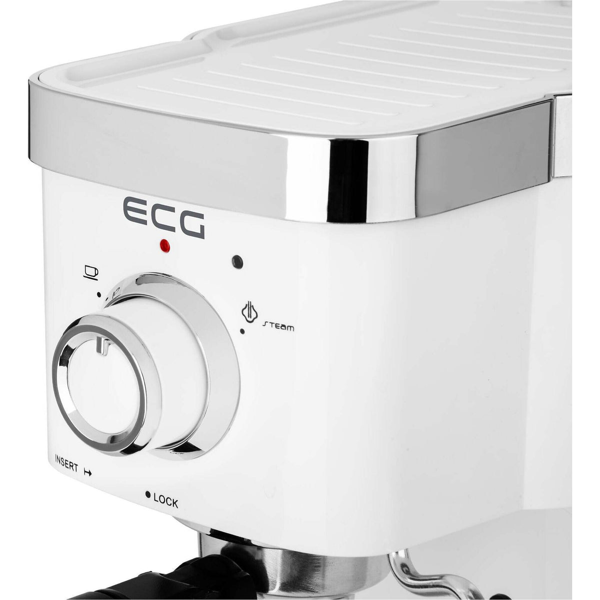 Pákový kávovar ECG ESP 20301 White POUŽITÉ, NEOPOTREBOVANÝ TOVA