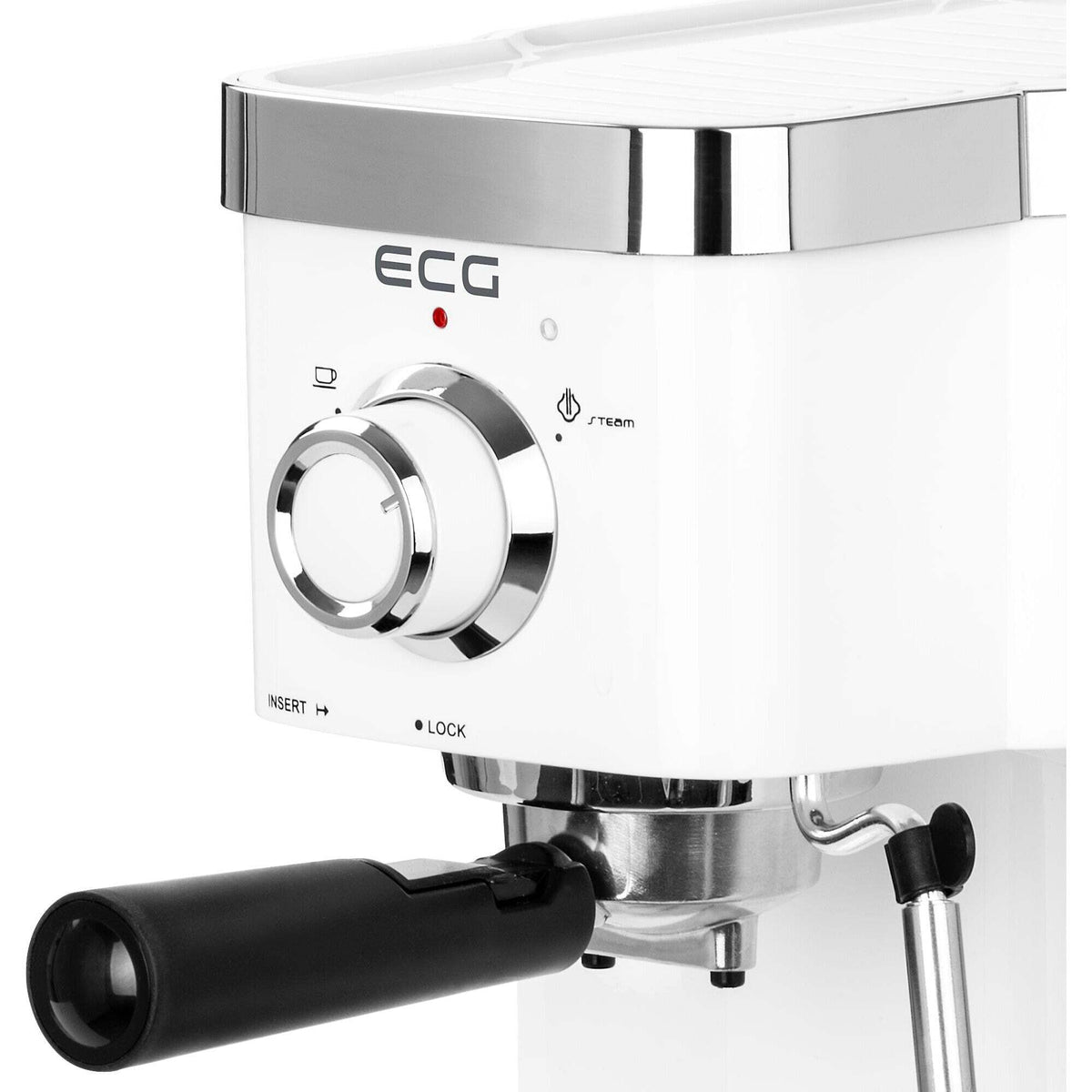 Pákový kávovar ECG ESP 20301 White VADA VZHĽADU, ODRENINY