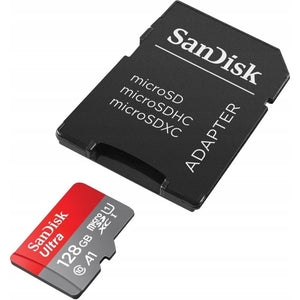 Pamäťová karta SanDisk Ultra Class 10 MicroSDXC 128GB 140MB/s + SD adaptér