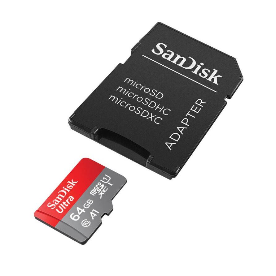 Pamäťová karta SanDisk Ultra Class 10 MicroSDXC 64GB 140MB/s + SD adaptér