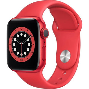 Apple Watch S6 GPS, 40mm, červená