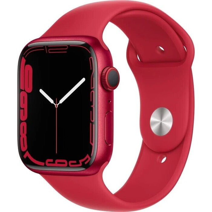 Smart hodinky Apple Watch S7 LTE 45mm, červená