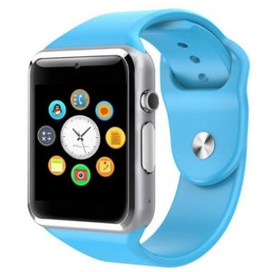 Smart hodinky Smartomat Squarz 1, modrá