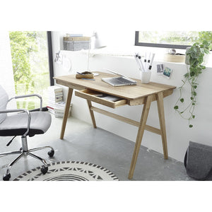Písací stôl Rila (dub, masív)