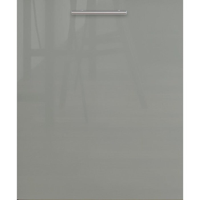 Čelo umývačky ku kuchyni Emilia Lux 60x71 cm, sivá lesk