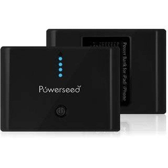 Powerbank Powerseed PS-10000, 10000mAh, čierna