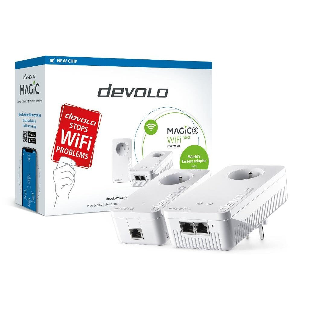 Powerline Devolo Magic 2 WiFi next Starter Kit