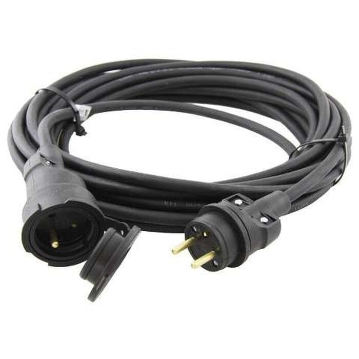 Predlžovací kábel Emos PM0503, 1xzásuvka, 20m, čierny