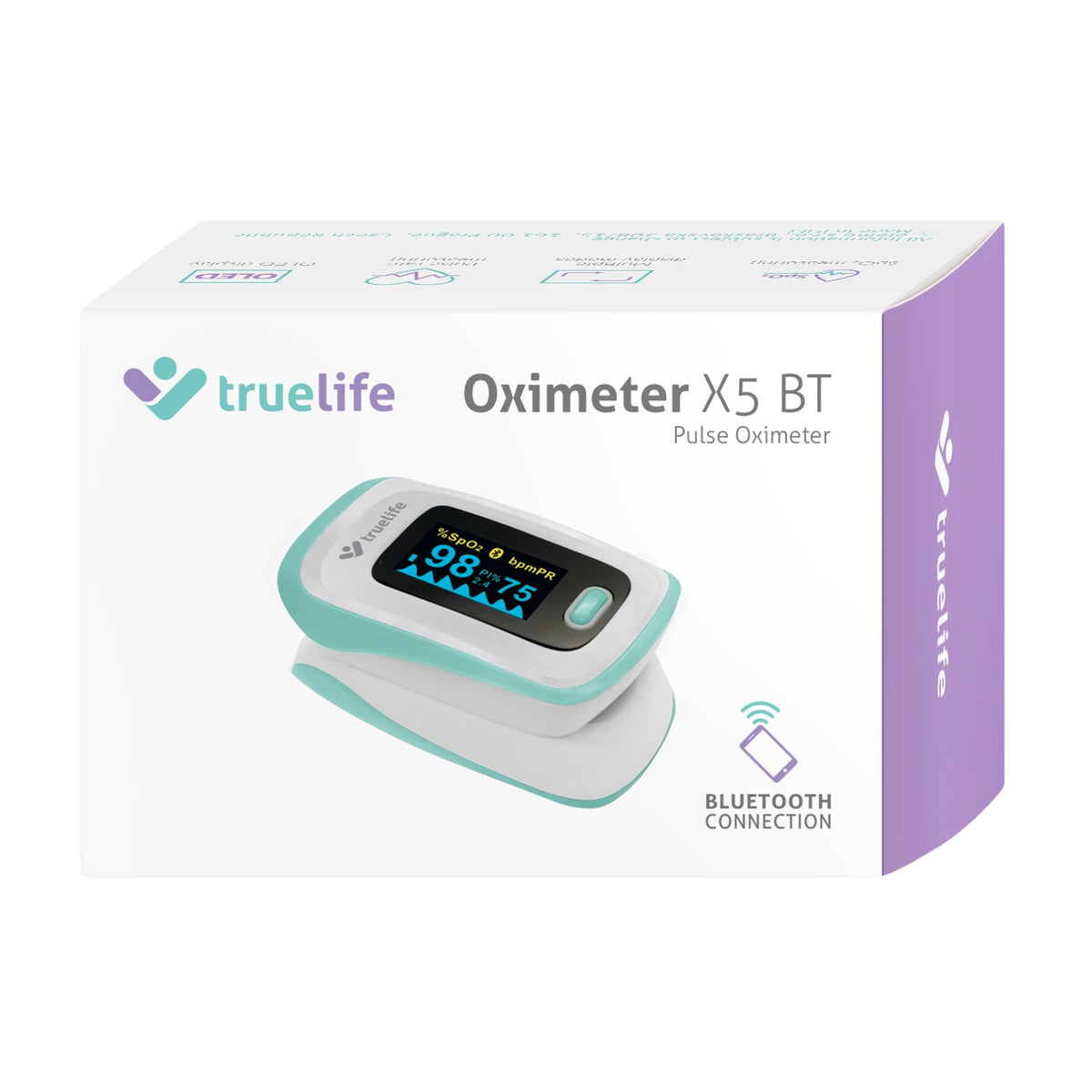 Pulzný oxymeter TrueLife X5 BT