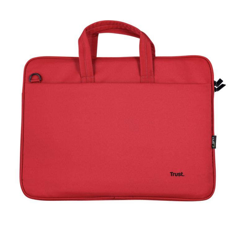 Puzdro na notebook TRUST, 16&quot; Bologna Slim Laptop Bag Eco, red